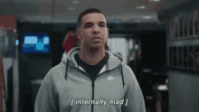 Drake Internally Mad GIF - Drake Internally Mad Stare GIFs