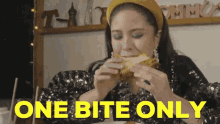One Bite Only Smile GIF