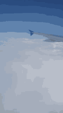 airplane flight on board sky clouds