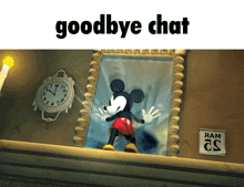 Goodbye Chat Salsa GIF - Goodbye Chat Salsa Epic Mickey GIFs