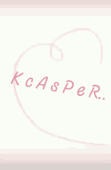name kcasper heart love