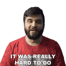 It Was Really Hard To Do Andrew Baena GIF - It Was Really Hard To Do Andrew Baena It Was A Struggle GIFs