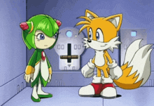 Cosmo And Tails Sonic X GIF - Cosmo And Tails Sonic X Tails GIFs