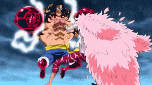 Luffy defeats Doflamingo
