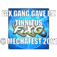Mechafest2021 Fax Gang Sticker - Mechafest2021 Fax Gang Fxg Stickers
