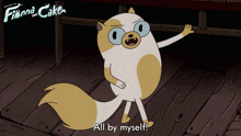 All By Myself Cake GIF - All By Myself Cake Adventure Time Fionna And Cake GIFs