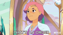 Thats An Order Glimmer GIF - Thats An Order Glimmer Shera And The Princesses Of Power GIFs