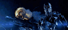 Terminator Game Face GIF - Terminator Game Face Robot GIFs