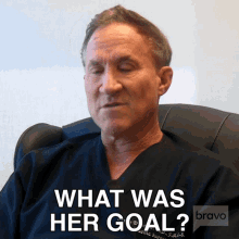 What Was Her Goal Terry Dubrow GIF - What Was Her Goal Terry Dubrow Real Housewives Of Orange County GIFs