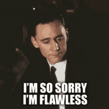Tom Hiddleston Loki GIF - Tom Hiddleston Loki Flawless GIFs