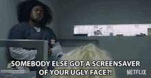 Somebody Else Got A Screensaver Of Your Ugly Face Shocked GIF - Somebody Else Got A Screensaver Of Your Ugly Face Shocked Surprised GIFs