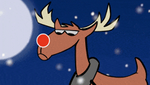 Giggle Rudolph The Red-nosed Reindeer GIF - Giggle Rudolph The Red-nosed Reindeer Jon Pardi GIFs