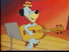 Hanna Barbera Huckleberry Hound GIF - Hanna Barbera Huckleberry Hound Music GIFs