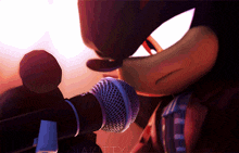 a cartoon character is singing into a microphone with the name olakitty visible in the corner
