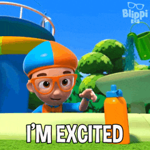 I'M Excited Blippi GIF - I'M Excited Blippi Blippi Wonders Educational Cartoons For Kids GIFs