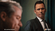 Looking At Each Other Kevin Bernard GIF - Looking At Each Other Kevin Bernard Detective Frank Cosgrove GIFs