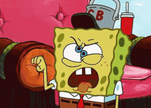 sponge bob square pants sponge bob bye goodbye make face