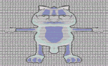 Garfield Rainbow GIF - Garfield Rainbow Cursed GIFs