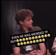 Joshua Bassett Confused Even He Was Weirded Tf Out GIF - Joshua Bassett Confused Even He Was Weirded Tf Out Sexy Man Looking Confused GIFs