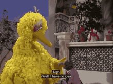 muppet show big bird chicken camilla