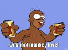 The Nutshack Woohoo GIF - The Nutshack Woohoo Homer Simpson GIFs