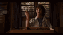 Dustin Stranger Things GIF - Dustin Stranger Things Middle Finger GIFs