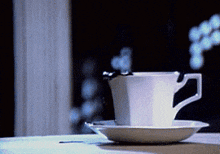Cup Of Tea Cup And Saucer GIF - Cup Of Tea Cup Cup And Saucer GIFs