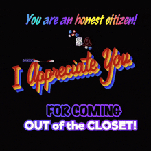 a poster that says " you are an honest citizen "