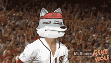 Rekt Wolf Baseball GIF - Rekt Wolf Baseball Crypto Nft GIFs
