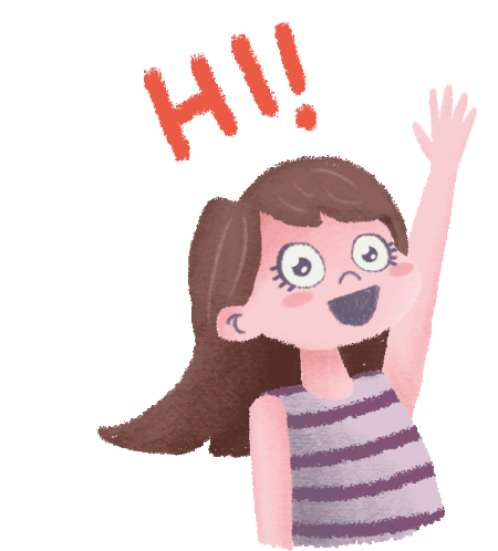 waving hello animated gif