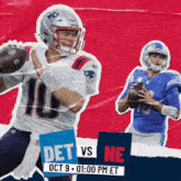 New England Patriots Vs. Detroit Lions Pre Game GIF - Nfl National Football League Football League GIFs