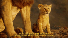 The Lion King Simba GIF - The Lion King Simba But I Thought A King Could Do Whatever He Wants GIFs