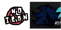 a logo for no leon next to a picture of a cartoon character