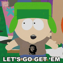 Lets Go Get Em Kyle Broflovski GIF - Lets Go Get Em Kyle Broflovski South Park GIFs