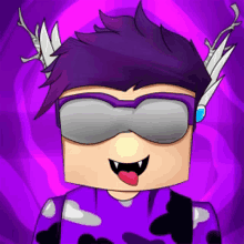 GIF of my roblox avatar made in procreate by Glitchicide on DeviantArt