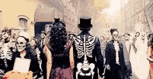 Day Of The Dead Halloween GIF - Day Of The Dead Halloween Costume GIFs