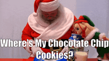 Sml Santa Claus GIF - Sml Santa Claus Wheres My Chocolate Chip Cookies GIFs