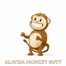 Alaysia Monkey Butt Dance GIF - Alaysia Monkey Butt Dance Monkey GIFs