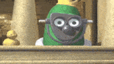 a cartoon character with a crown on his head