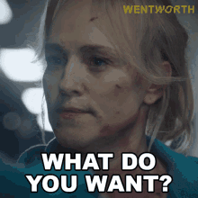 What Do You Want Marie Winter GIF - What Do You Want Marie Winter Wentworth GIFs