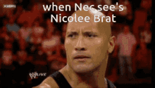 Nicolee Brat Smile GIF - Nicolee Brat Smile The Rock GIFs