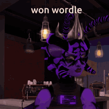 Won Wordle Wasp GIF - Won Wordle Wasp Purple Wasp GIFs