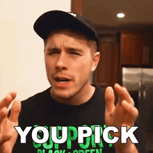 You Pick Tommy G Mcgee GIF - You Pick Tommy G Mcgee Tommy G GIFs