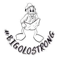 Bigolo Bigolostrong Sticker - Bigolo Bigolostrong Strong Stickers