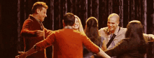 Glee Hug GIF