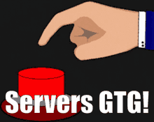 Servers Gtg Gtg GIF - Servers Gtg Gtg Server Online GIFs