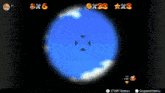 a screenshot of a video game with the start button and suspend menu highlighted