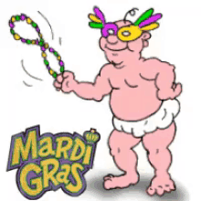 Beads Baby GIF - Mardi Gras GIFs