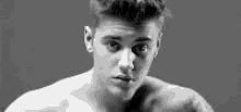 Justin Bieber Shirtless GIF