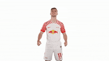 excited timo werner rb leipzig pumped thrilled